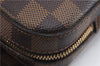 Authentic Louis Vuitton Damier Geronimos Waist Body Bag Purse N51994 LV 0110E