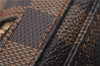 Authentic Louis Vuitton Damier Geronimos Waist Body Bag Purse N51994 LV 0110E