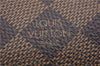 Authentic Louis Vuitton Damier Geronimos Waist Body Bag Purse N51994 LV 0110E