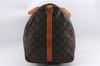 Auth Louis Vuitton Monogram Keepall Bandouliere 55 Boston Bag M41414 LV 0111E