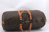 Auth Louis Vuitton Monogram Keepall Bandouliere 55 Boston Bag M41414 LV 0111E