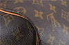 Auth Louis Vuitton Monogram Keepall Bandouliere 55 Boston Bag M41414 LV 0111E