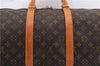 Auth Louis Vuitton Monogram Keepall Bandouliere 55 Boston Bag M41414 LV 0111E