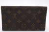 Authentic Louis Vuitton Monogram Porte Yen 3 Cartes Credit M61818 Wallet 0111F