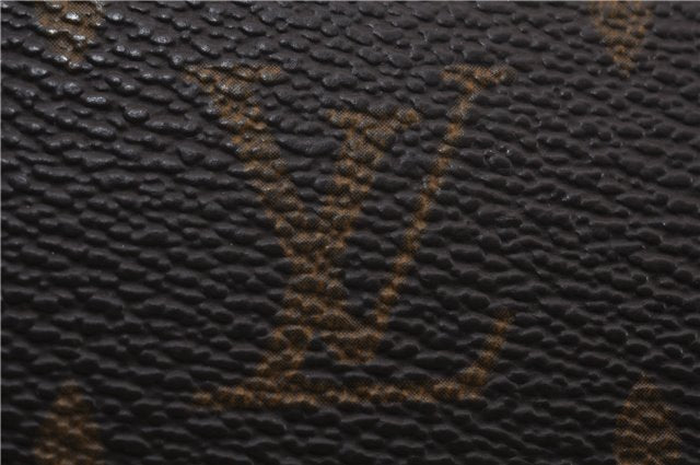 Authentic Louis Vuitton Monogram Porte Yen 3 Cartes Credit M61818 Wallet 0111F