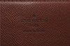 Authentic Louis Vuitton Monogram Porte Yen 3 Cartes Credit M61818 Wallet 0111F