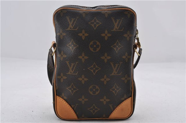 Authentic Louis Vuitton Monogram Danube Shoulder Cross Body Bag M45266 LV 0112E