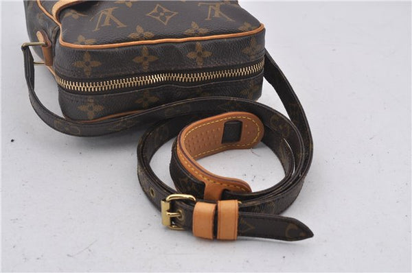 Authentic Louis Vuitton Monogram Danube Shoulder Cross Body Bag M45266 LV 0112E