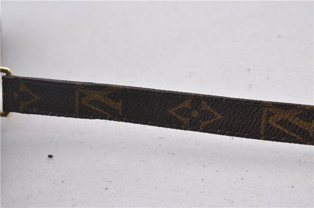 Authentic Louis Vuitton Monogram Danube Shoulder Cross Body Bag M45266 LV 0112E