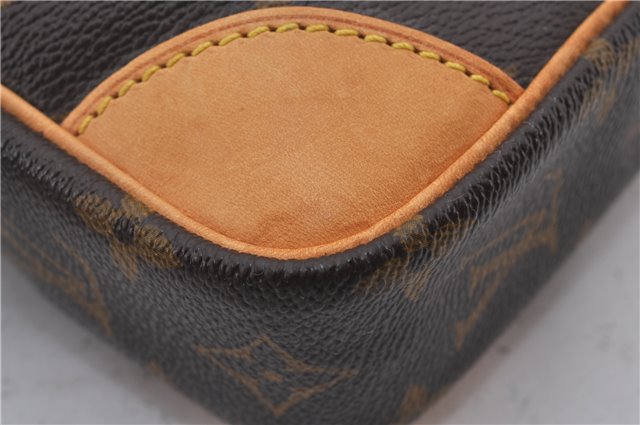 Authentic Louis Vuitton Monogram Danube Shoulder Cross Body Bag M45266 LV 0112E