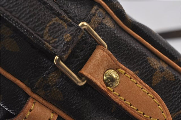 Authentic Louis Vuitton Monogram Danube Shoulder Cross Body Bag M45266 LV 0112E