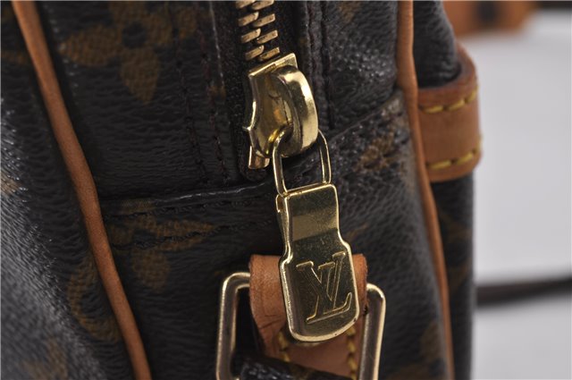 Authentic Louis Vuitton Monogram Danube Shoulder Cross Body Bag M45266 LV 0112E