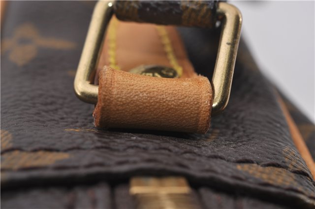 Authentic Louis Vuitton Monogram Danube Shoulder Cross Body Bag M45266 LV 0112E