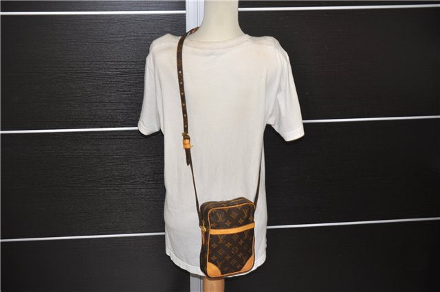 Authentic Louis Vuitton Monogram Danube Shoulder Cross Body Bag M45266 LV 0112E