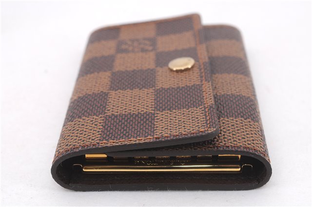 Authentic Louis Vuitton Damier Multicles 6 Key Case Holder N62630 LV 0112F