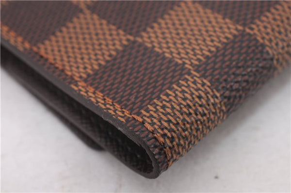 Authentic Louis Vuitton Damier Multicles 6 Key Case Holder N62630 LV 0112F