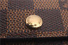 Authentic Louis Vuitton Damier Multicles 6 Key Case Holder N62630 LV 0112F