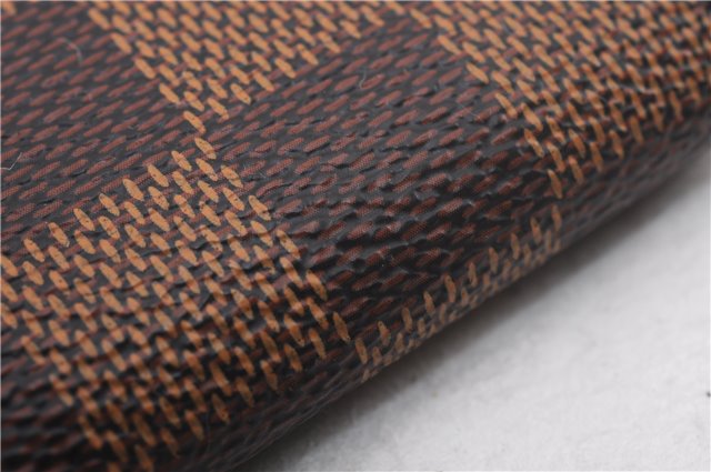 Authentic Louis Vuitton Damier Multicles 6 Key Case Holder N62630 LV 0112F