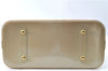 Authentic Louis Vuitton Vernis Alma GM Hand Bag Beige M91450 LV 0113C