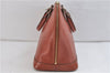 Authentic Louis Vuitton Epi Alma PM Hand Bag Brown M52143 LV 0114D