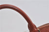 Authentic Louis Vuitton Epi Alma PM Hand Bag Brown M52143 LV 0114D