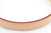Authentic Louis Vuitton Leather Shoulder Strap 24.8" Beige LV Box 0114E
