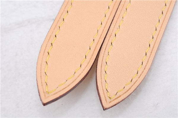 Authentic Louis Vuitton Leather Shoulder Strap 24.8" Beige LV Box 0114E