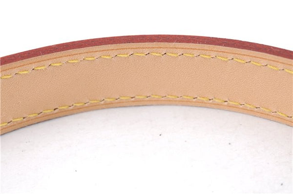 Authentic Louis Vuitton Leather Shoulder Strap 24.8" Beige LV Box 0114E