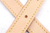 Authentic Louis Vuitton Leather Shoulder Strap 24.8" Beige LV Box 0114E