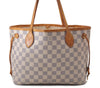 Authentic Louis Vuitton Damier Azur Neverfull PM Tote Bag N51110 LV 0115D