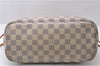 Authentic Louis Vuitton Damier Azur Neverfull PM Tote Bag N51110 LV 0115D