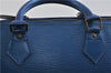 Authentic Louis Vuitton Epi Speedy 30 Hand Bag Purse Blue M43005 LV 0116D