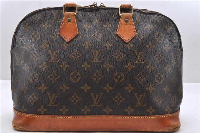 Authentic Louis Vuitton Monogram Alma Hand Bag M51130 LV 0118D