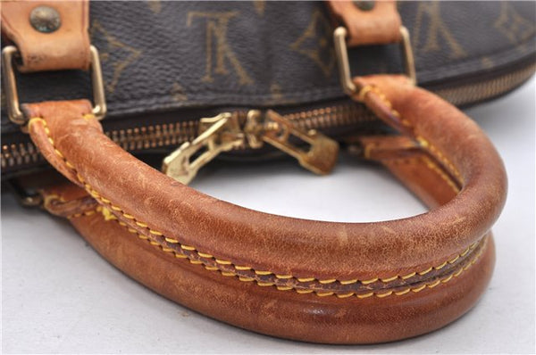 Authentic Louis Vuitton Monogram Alma Hand Bag M51130 LV 0118D