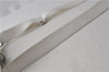 Authentic BURBERRY Vintage Leather Shoulder Cross Body Bag Purse White 0119E
