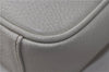 Authentic BURBERRY Vintage Leather Shoulder Cross Body Bag Purse White 0119E