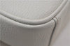 Authentic BURBERRY Vintage Leather Shoulder Cross Body Bag Purse White 0119E