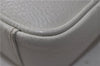 Authentic BURBERRY Vintage Leather Shoulder Cross Body Bag Purse White 0119E