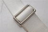 Authentic BURBERRY Vintage Leather Shoulder Cross Body Bag Purse White 0119E