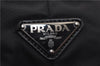 Authentic PRADA Nylon Tessuto Leather 2Way Shoulder Tote Bag Black 0119G