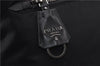 Authentic PRADA Nylon Tessuto Leather 2Way Shoulder Tote Bag Black 0119G