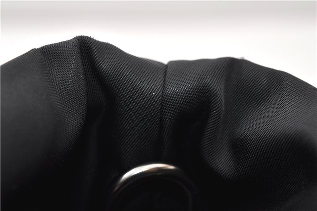 Authentic PRADA Nylon Tessuto Leather 2Way Shoulder Tote Bag Black 0119G
