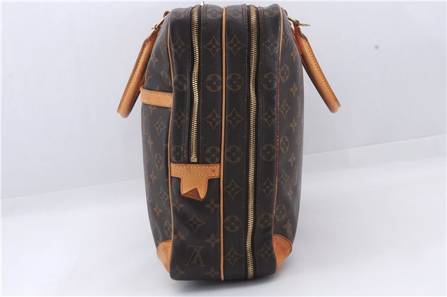 Auth Louis Vuitton Monogram M53362 Porte Documents Voyage 2 Compartments 0120D