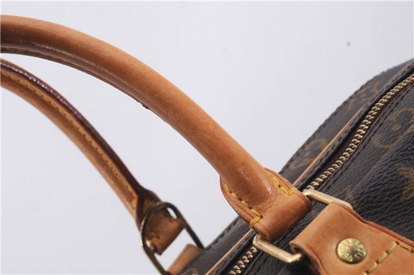 Auth Louis Vuitton Monogram M53362 Porte Documents Voyage 2 Compartments 0120D