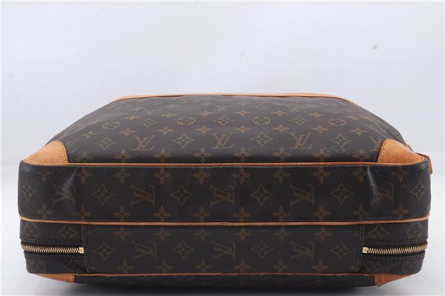 Auth Louis Vuitton Monogram M53362 Porte Documents Voyage 2 Compartments 0120D