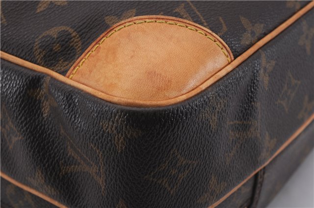 Auth Louis Vuitton Monogram M53362 Porte Documents Voyage 2 Compartments 0120D