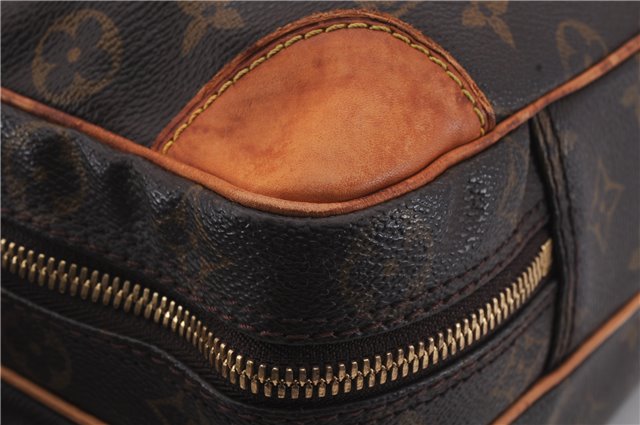 Auth Louis Vuitton Monogram M53362 Porte Documents Voyage 2 Compartments 0120D