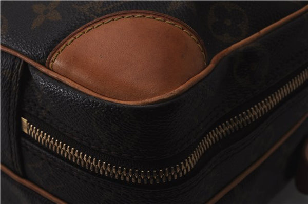 Auth Louis Vuitton Monogram M53362 Porte Documents Voyage 2 Compartments 0120D