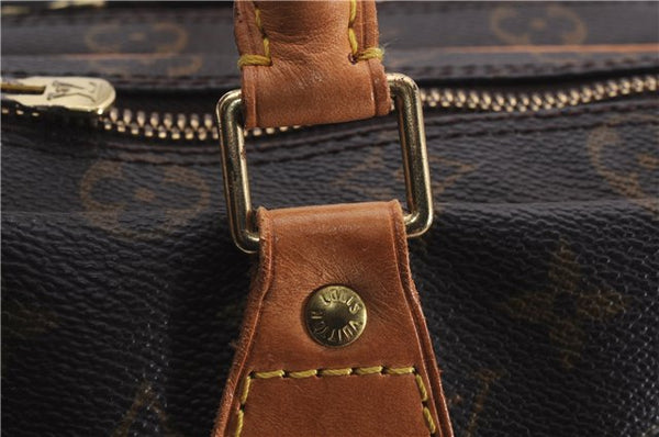 Auth Louis Vuitton Monogram M53362 Porte Documents Voyage 2 Compartments 0120D