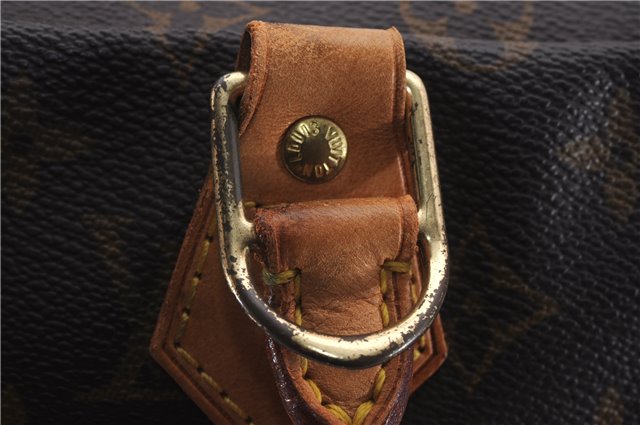 Auth Louis Vuitton Monogram M53362 Porte Documents Voyage 2 Compartments 0120D